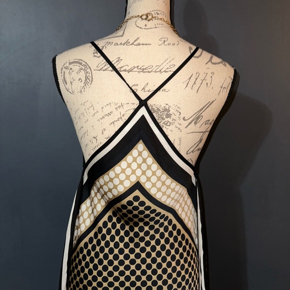 MICHAEL Michael Kors Scarf Print Silk Dress - Picture 6 of 7